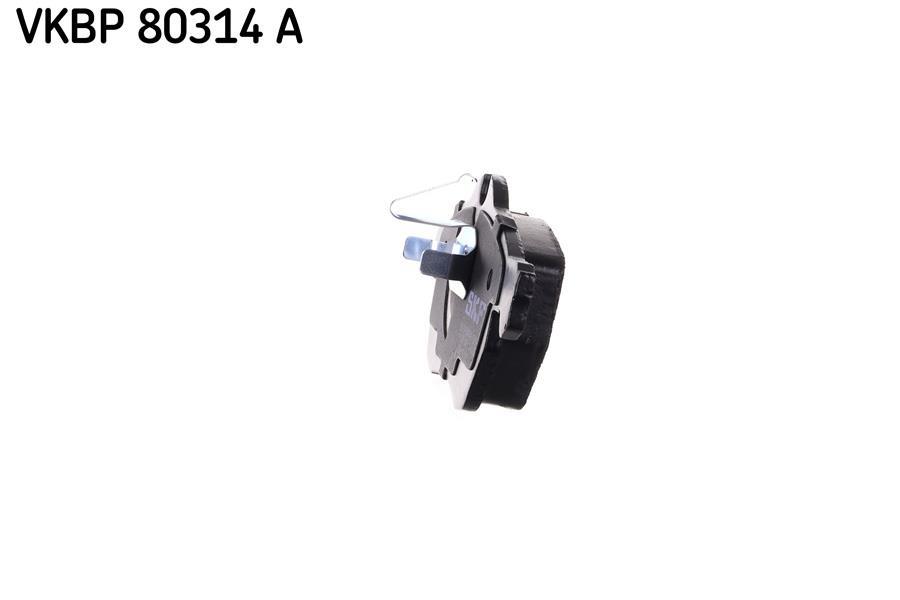 Jeu de 4 plaquettes de frein SKF ref. VKBP 80314 A